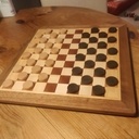 Plateau jeu de dames