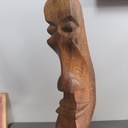 Sculpture en chene