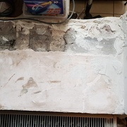 Largueur muret de la baie