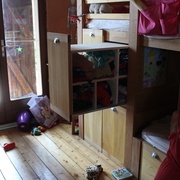 ou sur coulisse... et oui, ça déborde un peu