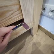 Traçage avec une cale de 3mm.