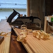 Feuillures au rabot Stanley 78