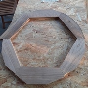 Assemblage à blanc du cadre, parfait !