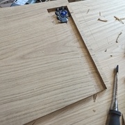 Défonce pour passer la coulisse