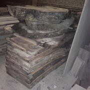 avec des lattes en sapin de 30mm