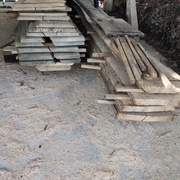 3 boules de frêne. Une en 6/4, en 4/4 et en 3/4