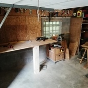 Seconde vie pour d'anciens volets, et chutes d'osb