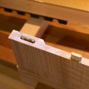 Encollage de la traverse basse