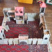 Une fois monté le château de mon aîné.