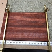 Les 2 tracés principaux sont faits sur les 12 traverses