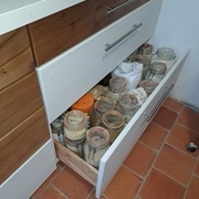 Coulisses 70 kg pour les grands tiroirs