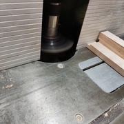 Important de respecter le sens du fil pour les taquets en bois !