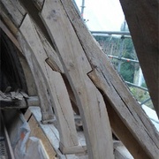 Jambes de forces courbes anciennes