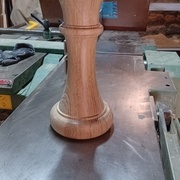 La pièce après ponçage