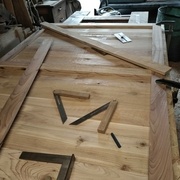 prise de mesure pour les croix