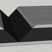 Après usiniage à la fraise 90°