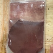 teinture en poudre couleur merisier