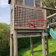 l'ancien caillebotis, reconverti