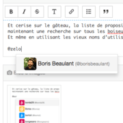 Prise en compte des anciens noms d'utilisateur