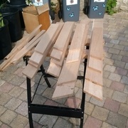 Réalisation des mi-bois à la scie sous table