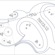 Scie à dos "Fishtail pattern"