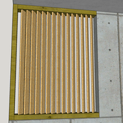 garde corps architectural (claustra)