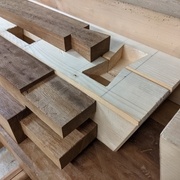 Détails des assemblages des tréteaux