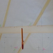 Relevés des perçages de fixations des marches