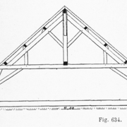 fig. 634 - Oslet 1890 - Traité de charpente en bois, p. 273