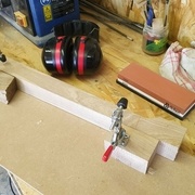 gabarit pour affiner le pied de 10mm à la base au bouffé tout