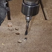 Pion aligné avec la fraise