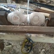 Un tour sur le tour et un coup de pédale plus tard...