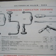 Vilebrequins fabrication courante, Aux Forges de Vulcain 1912