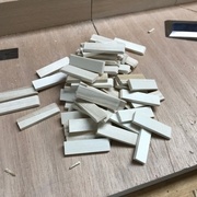 Reste l'autre extrémité à tailler en pointe