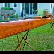 Un Kayak en ébénisterie de grande classe...