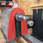 Le carter contenant les projections de graisse