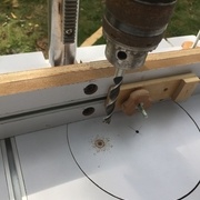 Disque martyr décentré utilisable sur les deux faces