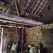 Zoom sur la zone poteau éventuel