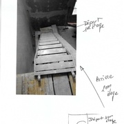 Emplacement de l'escalier 4
