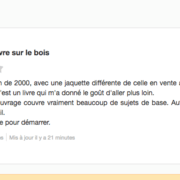 Exemple d'une critique sur une fiche livre