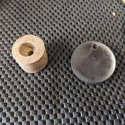 Pièce en métal d'une vieille machine à coudre