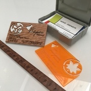 Et la petite carte de visite qui va bien :)