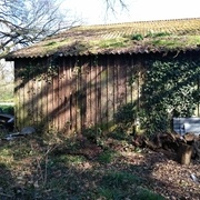 bardage arrière à refaire ! et quelques plaques à changer