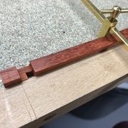 On pivote pour finir la partie la plus large