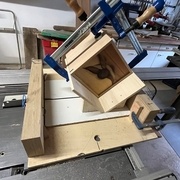 Renforts fait à la scie sous table ( bestcombi 2000)