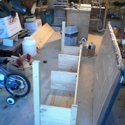 Test de l'assemblage du caisson