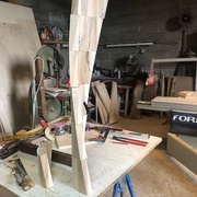 détail de la main courante