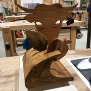 trophée presque achevé