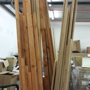 Le bois déjà prêt à l'emploi