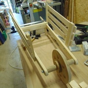 montage provisoire les ecrous seront remplacés par des écrous "nilstop" en montage définitif avecune rondelle intermédiaire.